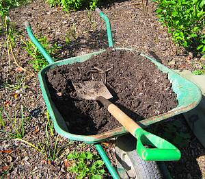 Well rotted garden compost